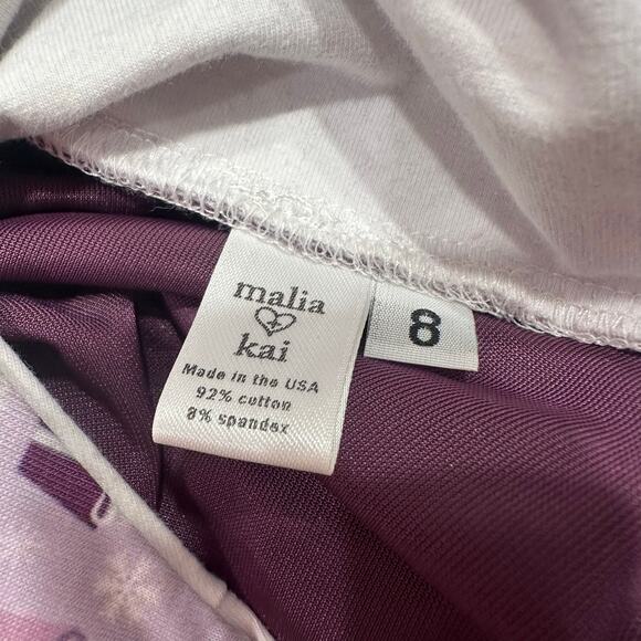 Malia + Kai Lavender Nutcracker Velvet Tank Twirl Dress - Picture 8 of 8